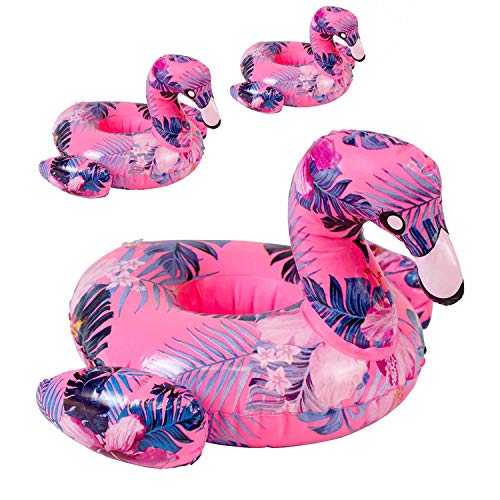 flamingo drink floatie