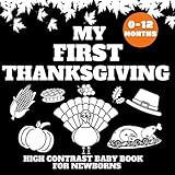 My First Thanksgiving High Contrast Baby Book for