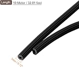 sourcing map PVC Screen Spline 0.12" 32.8ft Round Window Door Screen Repair view 2