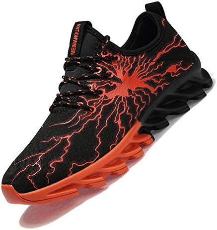 boys orange tennis shoes