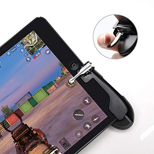 Takyu Mobile Game Controller for Ipad, PUBG Mobile Controller with game Joystick, L1R1 Sensitive Aim and Shoot Gamepad Trigger for 4.5-12.9 inch Tablet & Android iOS Phone