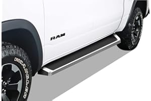 APS Running Boards Style Compatible with Ram 1500 2019-2024 Crew Cab (Will Not Fit 2018 Previous Generation Build in 19-24) (Nerf Bars Side Steps Side Bars)