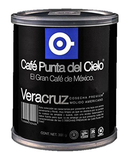 Cafe Punta del Cielo Mexican Coffee (Veracruz, Pack of 1)