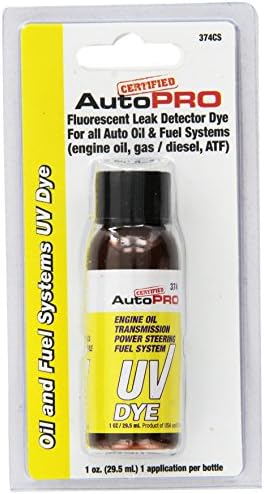 Automobile Leak Detection Dye for Oil and Gas Systems