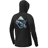 Palmyth Fishing Hoodie for Men Long Sleeve Sun Protection UV UPF 50+ Shirts