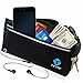 Athletic Running Belt Keep Your iPhone Money and Key Safe Have a Hands-Free Workout. Men and Women. Slim Light and Waterproof Waist Band Jogging, Hiking, Fitness and Sports Pouches (Large to XX-Large)