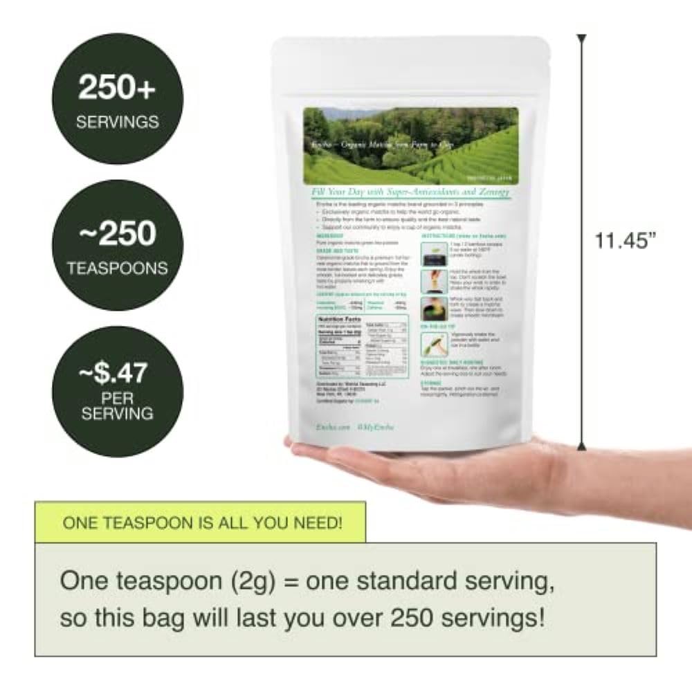 Mua Encha Ceremonial Grade Organic Matcha Powder - First Harvest ...
