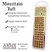 The Army Painter Tufts - Battlefield Tufts: Mountain Tuft, 77 Pcs, 3 Sizes-Terrain Model Kit for Miniature Bases & Model Grass Tufts -Diorama Supplies & Diorama Grass for Mini Basing & Gaming Scenery