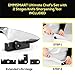 EMMSMART Professional Chef's Knife| Multipurpoase | High Carbon ULTRA Sharp Steel Blade | Superior Stainless Steel | Great Gift Box + Bonus: Mini Knife Sharpener + eBook