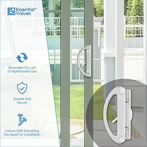 Essential Values Patio Door Handle Set, Sliding Door Handle Set (Non