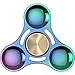 The Anti-Anxiety 360 Spinner Helps Focusing Fidget Toy [3D Figit] Tri-Spinner EDC Focus Toy for Kids & Adults - Best Stress Reducer Relieves ADHD Anxiety Boredom Metal Bearing (Rainbow)
