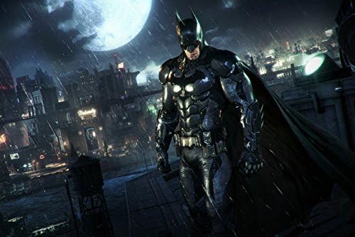 Batman Arkham Knight City Game Art Silk Poster 24x36 inch Joker Batmobile