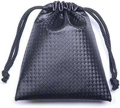 HieGi High Quality Black Soft Storage Bag Case for Earphone Earbud Bluetooth Headset