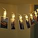 Lalapao Clip Led String Lights with Pictures Battery Operated Timer 30 Clips Polaroid Photo Display Frames for Bodas Wedding Party Bedroom Dorm Girls Room Home Indoor Decor Gift (Warm White, 2 Pack)