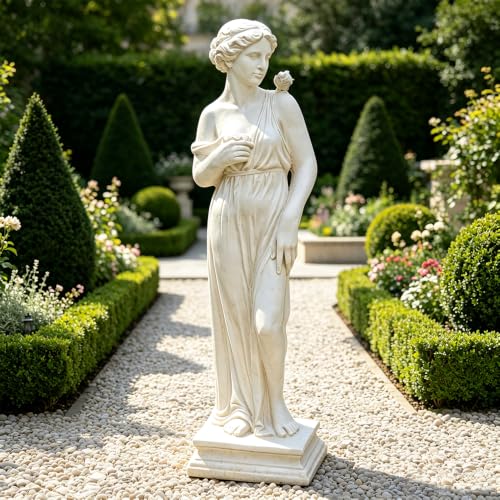 Outdoor Statue, Nymph Sculpture Goddess of Greek Mythology Roman Style for Garden