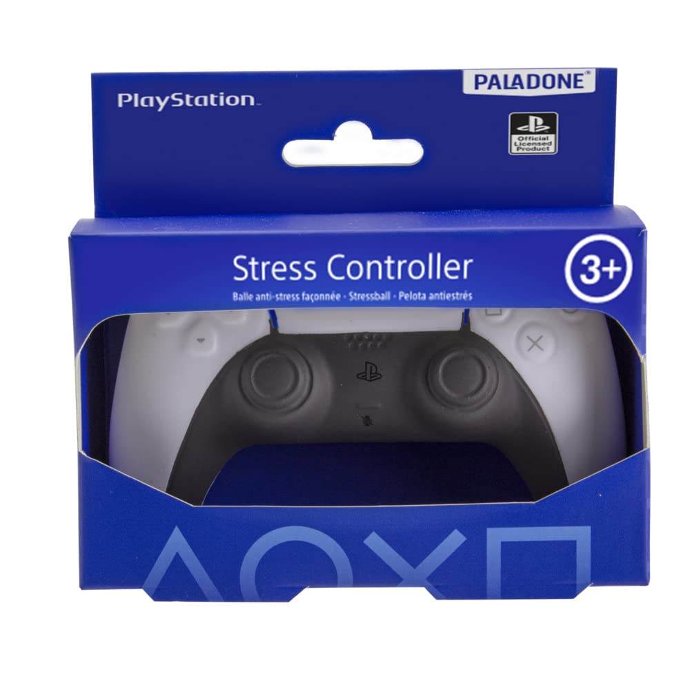 Paladone PlayStation Controller Stress Ball - Officially Licensed Fidget Toy for Finger Exercise & Stress Relief Toy, Gift for Gamers for Home or Office