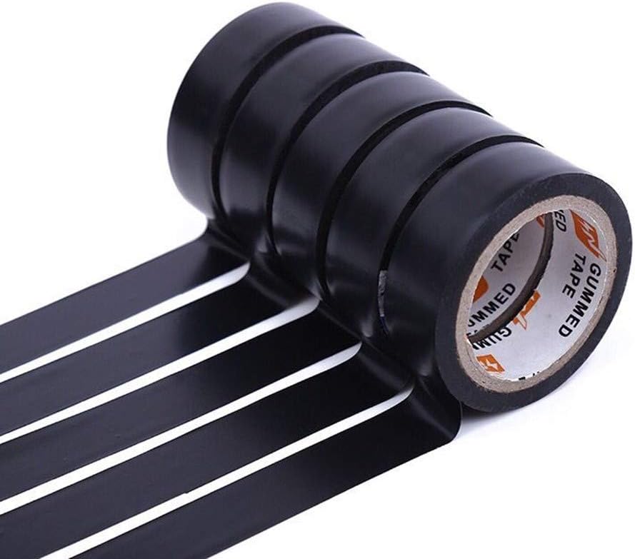 Black Color General Purpose Electrical Tape 10 Pack， 2/3