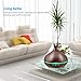 URPOWER 400ml Essential Oil Diffuser Wood Grain Diffuser with Auto Shut-Off, Aromatherapy Oil Diffuser Humidifier and 4 Timer Settings Humidifiers Diffusers for Essential Oils for Bedroom Office