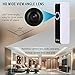 Mini Wireless Camera, UOKOO Surveillance IP/Network Security Camera with Night Vision/Two Way Audio/Motion Alert 1201