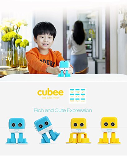 RC Robot,ToyPark F9 Intelligent Entertainment Electronic Smart Robot with APP Programming Bluetooth Audio and LED Light for Children's Multifunction Educational Learning Toys - Thumbnail 7