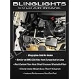 BlingLights Brand Cold Air Intake Kit Compatible for BMW E30 E32 E34 E36 E46 318i 325i M3