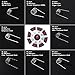 8 in 1 Prebuilt Coils Kit for Craft Hobby Use, Kanthal A1 Material, 48 Pieces For Home Use