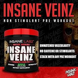 Insane Labz Insane Veinz Non Stimulant NO Enhancing