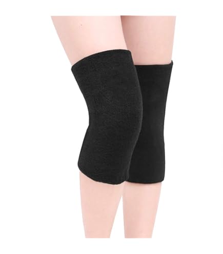 1 Paar Thermische Kniebraces Voor Winter - Wollen Beenwarmers Voor Vrouwen En Mannen Ondersteuning Bij Gewrichtspijn Tendinitis En Artritis Comfortabele Kniebeschermers Voor Koude Dagen