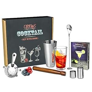 Amazon.com: Home Cocktail Set by bar@drinkstuff | Cocktail ...