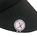 Giggle Golf Bling Golf Ball Marker with A Standard Magnetic Hat Clip | Great Gift for Women (Pink Ribbon Golfer)