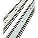 Liberty D80618C-ZP-W 18-Inch Ball Bearing Drawer Slides