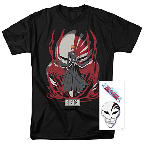 Popfunk Bleach Anime Ichigo Kurasaki and Hollow T Shirt (Medium)