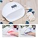 CO-Z 50W LED UV Nail Dryer Lamp Super Quick Curing with LCD Display Manicure Salon Tool for Gel Nail Polish with Infrared Sensor