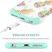 BENTOBEN Case for iPhone 6s/6, Pretty Pineapple Super Slim Hard PC Soft Rubber Glossy Anti-Scratch Shock Proof Impact Resistant Girl Women Protective Case Cover for Apple iPhone 6/6s 4.7