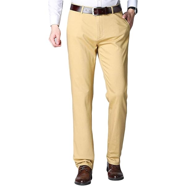 Alfani Men's Slim Fit Stretch Pants (Dark Sand, 34x29) at Amazon Men's  Clothing store