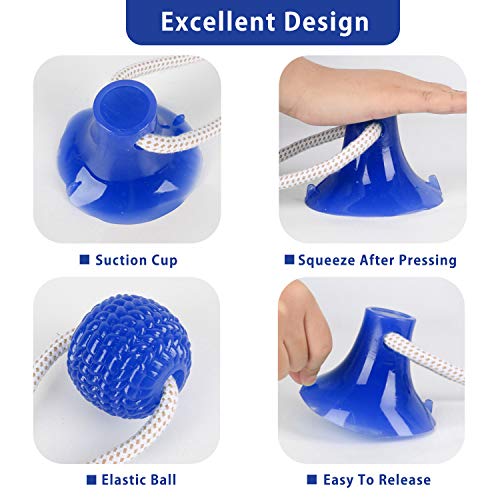 image for Feeke Pet Molar Bite Toy, Multifunction Interactive Ropes Toys, Self-P