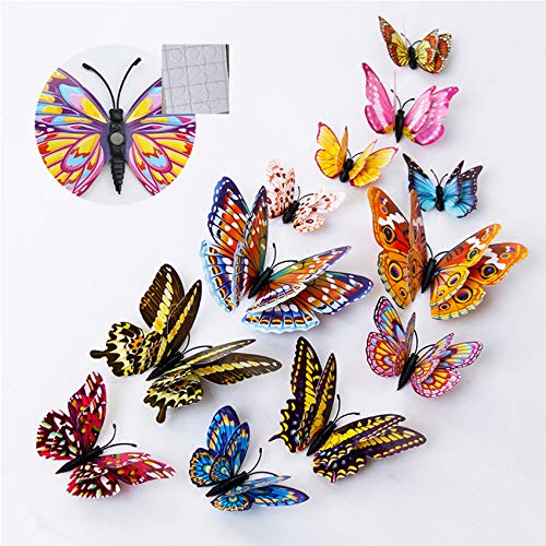 Aventk Butterfly Refrigerator Garden Butterfly Fridge