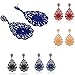 Euone® Fashion 1 pair Women Lady Elegant Flower Rhinestone Ear Stud Earrings Hot