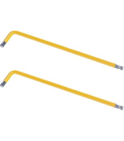 50 Pack 3/32" Short Arm Allen Wrench – Inch .0937, Alloy Steel – Brighton Best