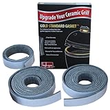 Gold Standard High Heat Gasket with Adhesive for Medium/Small / Mini Big Green Egg with Kevlar and Nomex - 2yr Warranty