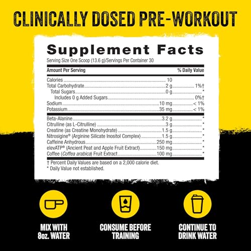 BEYOND RAW LIT Pre-Workout - Gummy Worm (30 Servings)