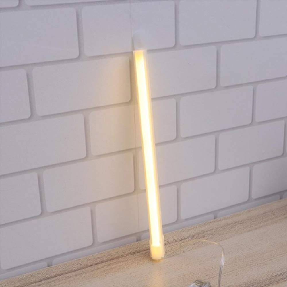 ENUOLI Number 1 Shaped Neon Lights with Battery & USB Power - Warm White Decorative Word Lights for Bedroom, Wedding, Club & Christmas