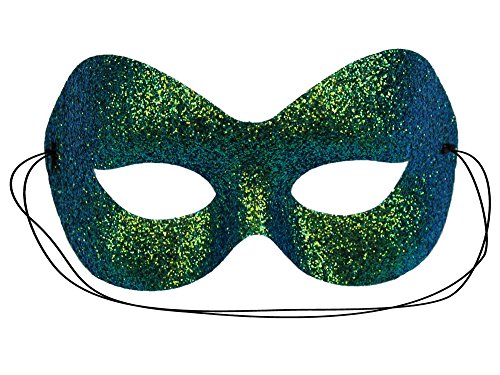 Fashion Glitter Green Women's Masquerade Mask