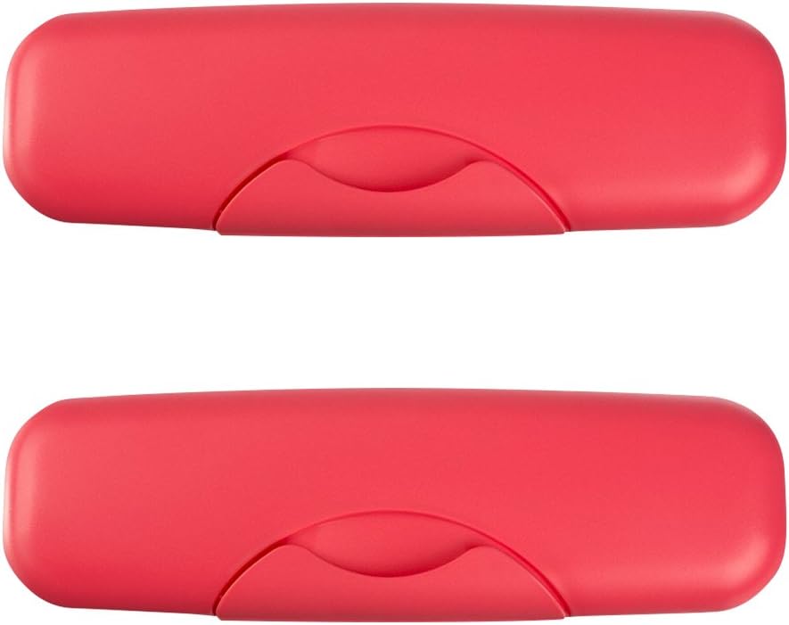 RADIUS - Full Size Tampon Travel Case, Durable and Dependable, Made with Recycled and Recyclable Materials, Colors May Vary (Pack of 2)
