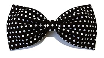 Polka Dots Hair Bow Collection Black White Dots Amazon Com