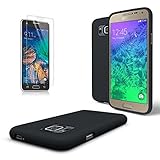 Samsung Galaxy Alpha Case, Cellto [Scratch Resistant] Super Slim Case / Cover with TPU Bumper [SM-N910S / SM-N910C] (Black)