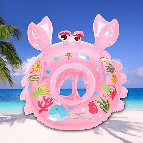 UCLEVER Inflatable Baby Pool Float Swim Ring Baby Floaties