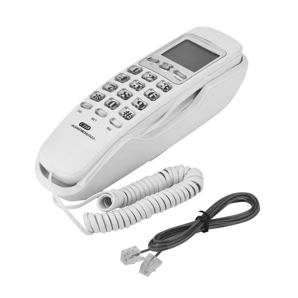 Mini Speed Dial Telephone Corded Telephone Extension Landline Phone with