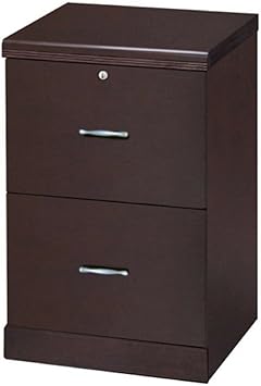 Amazon Com Solid Wood Lateral File Cabinet 2 Drawer With Hutch