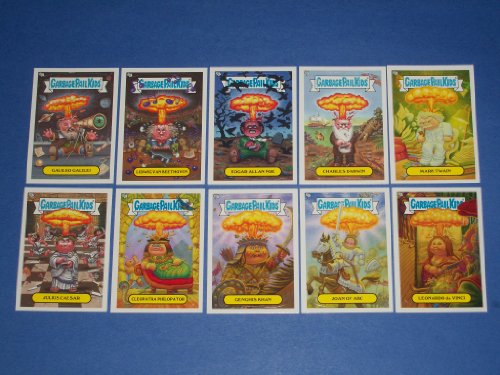 Garbage Pail Kids Brand New Series3 (BNS3) Adam Bombing Set 10/10 + Wrapper